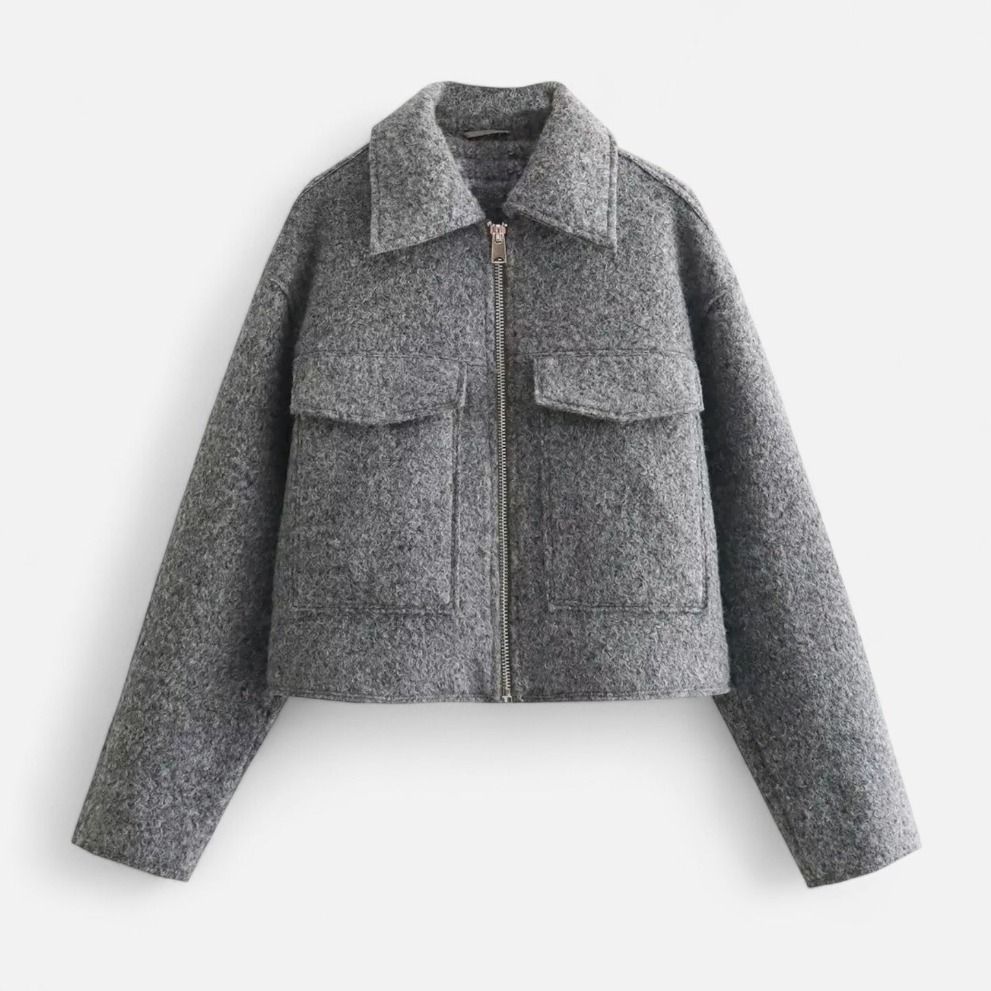 Viventi | Blouson Bomber Zippé pour Femme – Style Contemporain, Confort Quotidien
