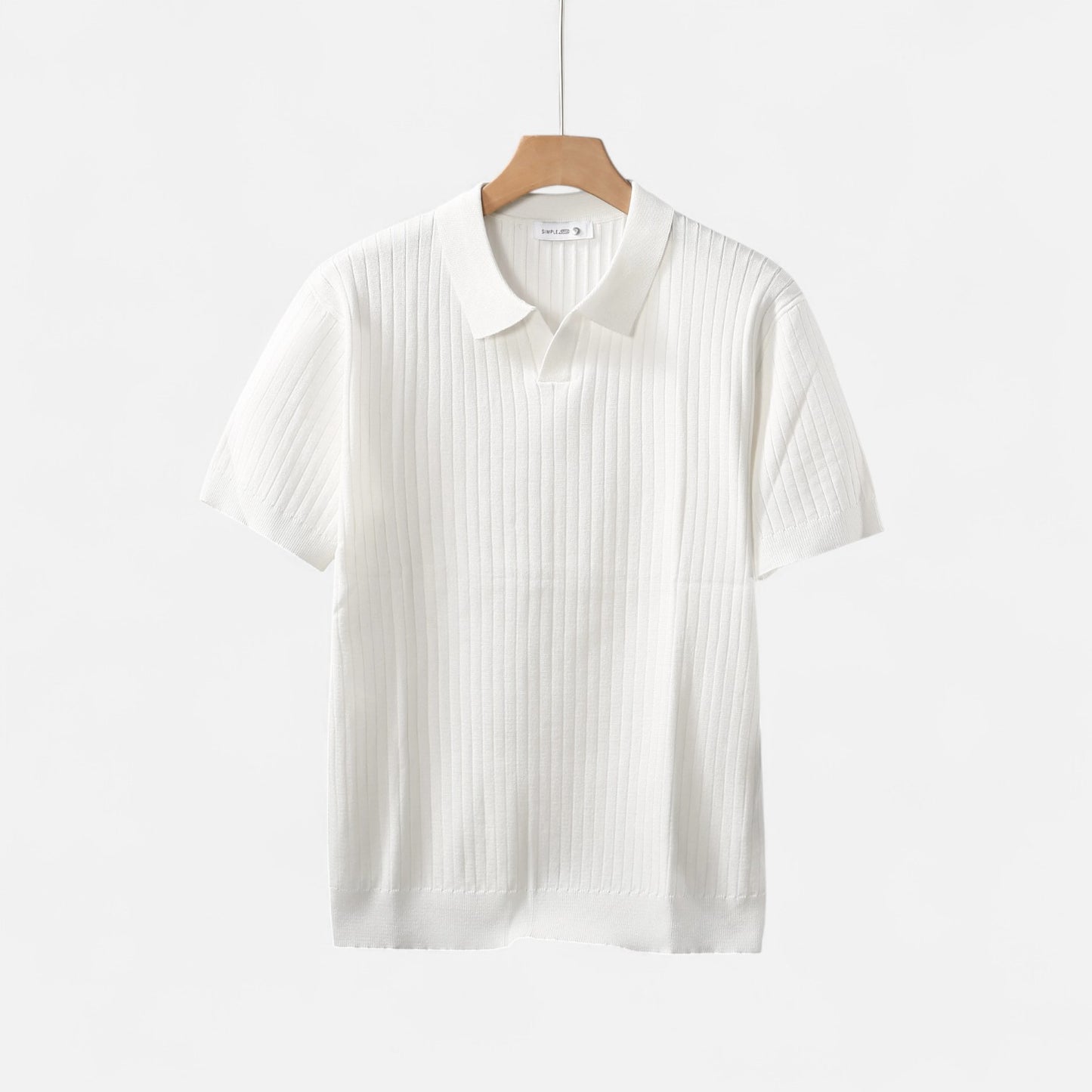 Viventi | Pull en Maille de Soie Rayée – Texture Luxueuse, Style Distinctif