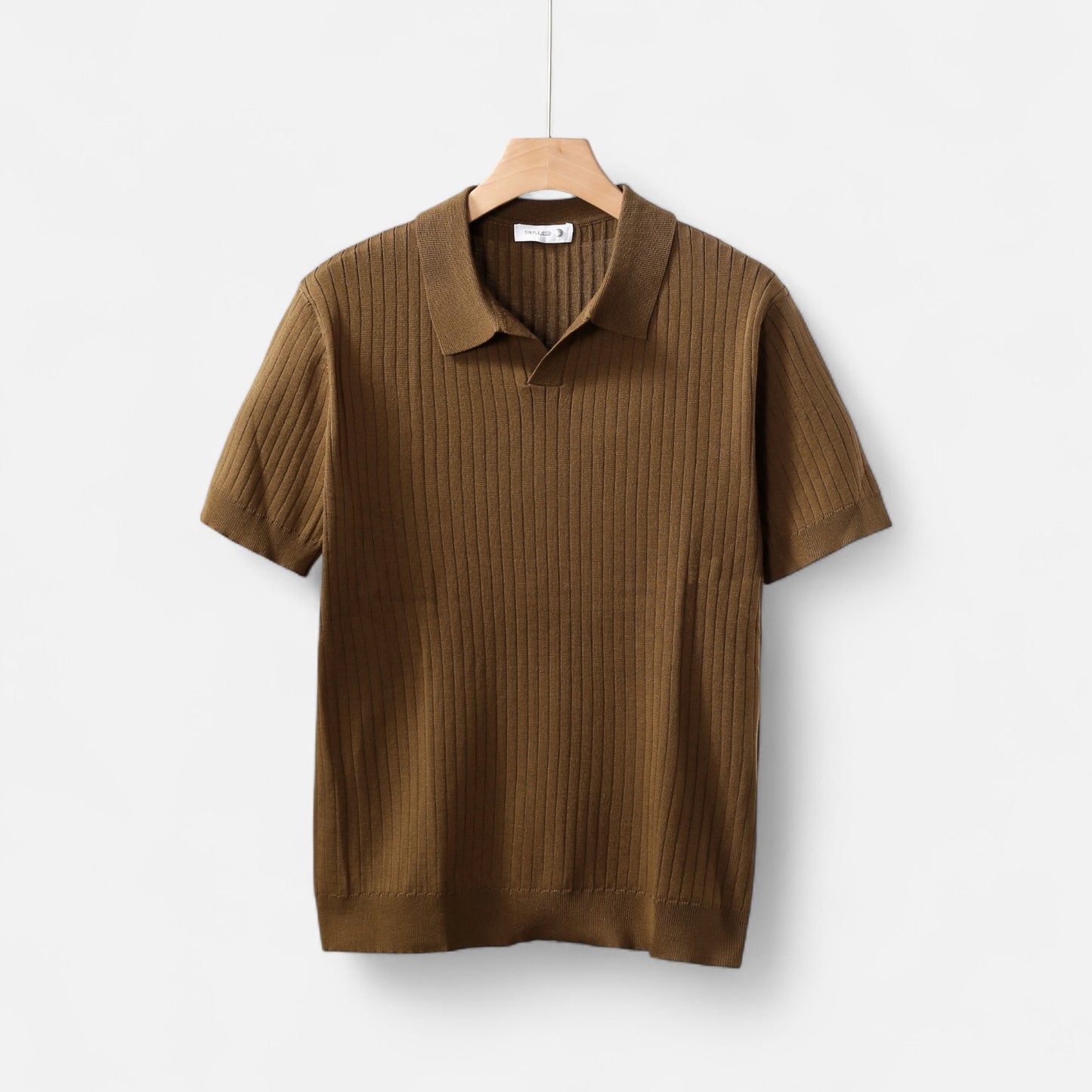 Viventi | Pull en Maille de Soie Rayée – Texture Luxueuse, Style Distinctif