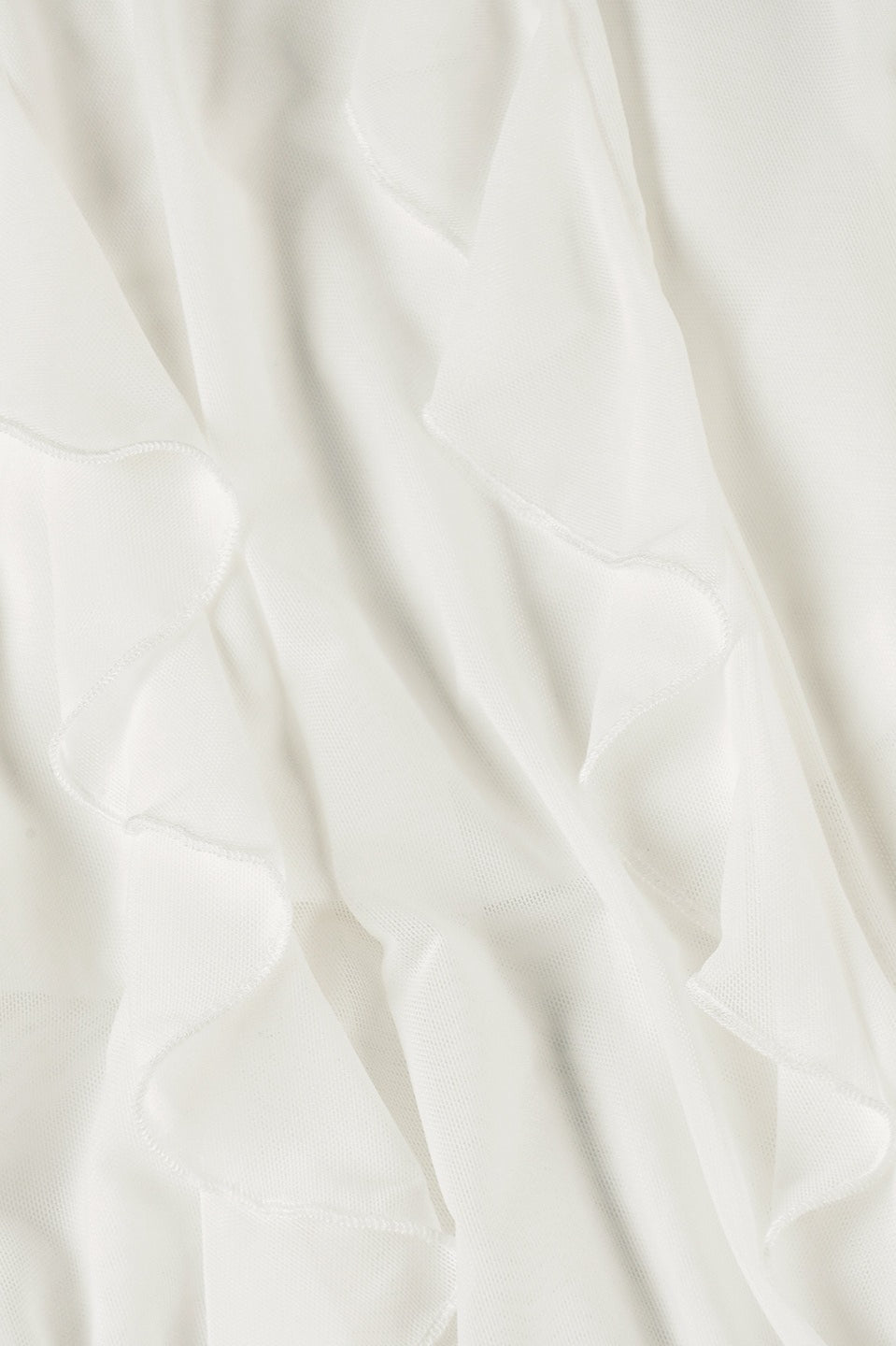 Geraffter asymmetrischer Midirock