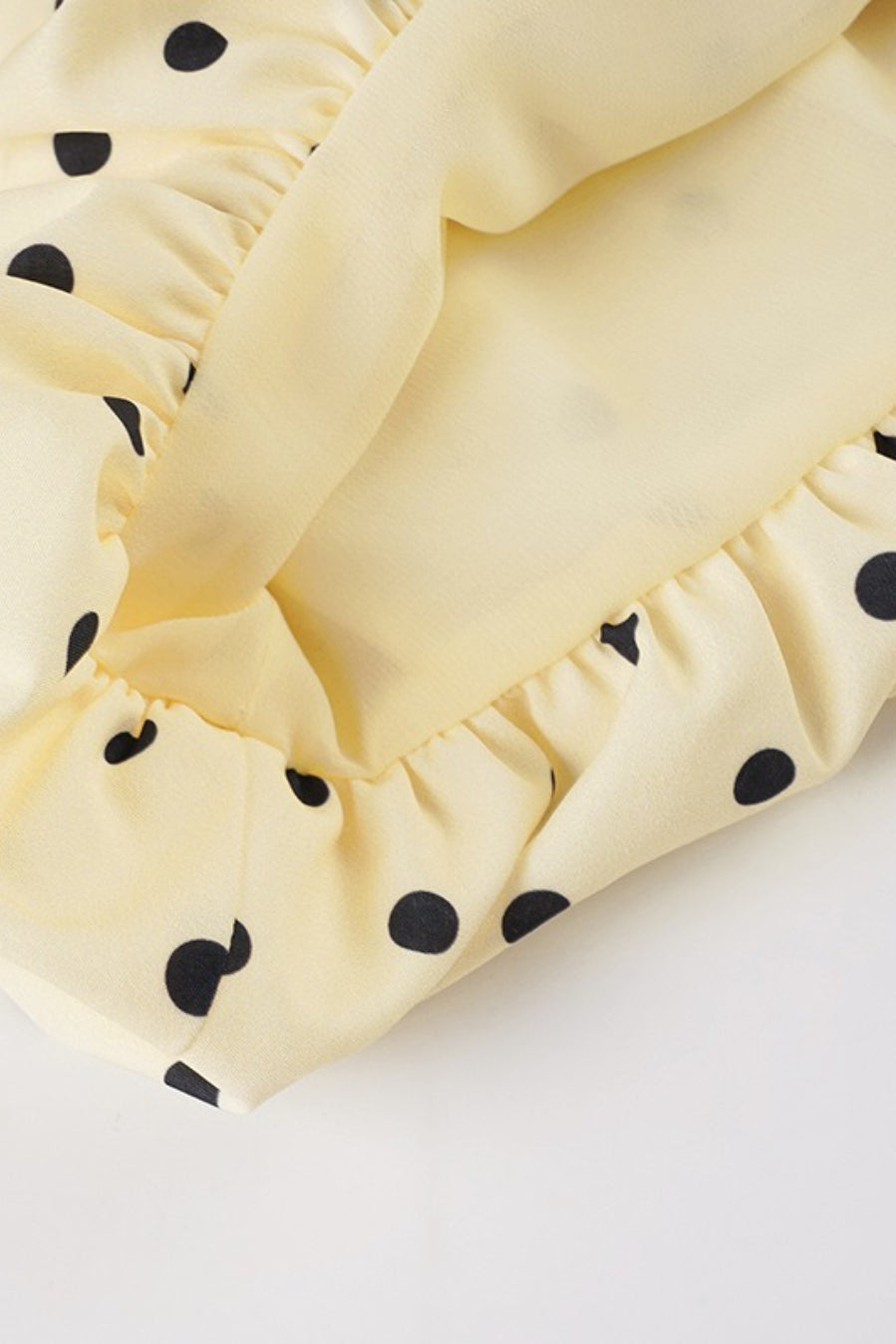 Polka Dot Sash Halter Tulip Mini Dress