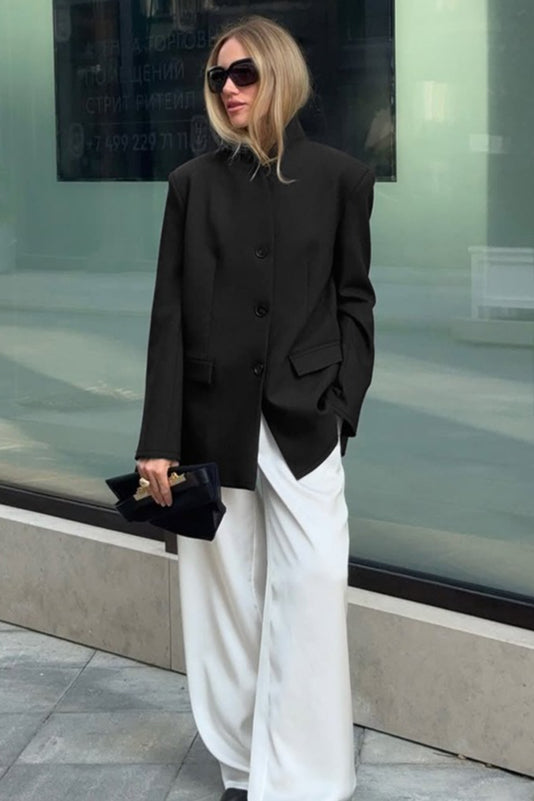 Elegantní volně střižené sako