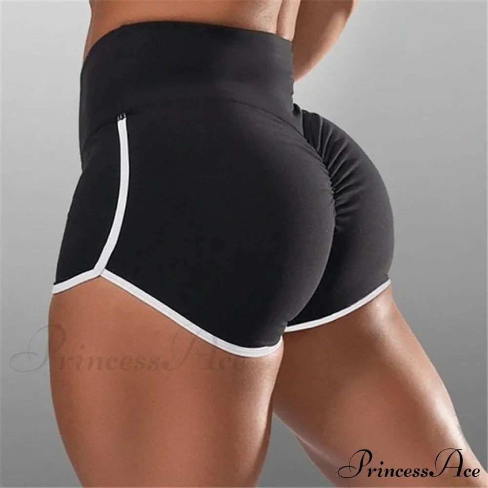 Fitness Push Up Gym Tights Pocket Shorts