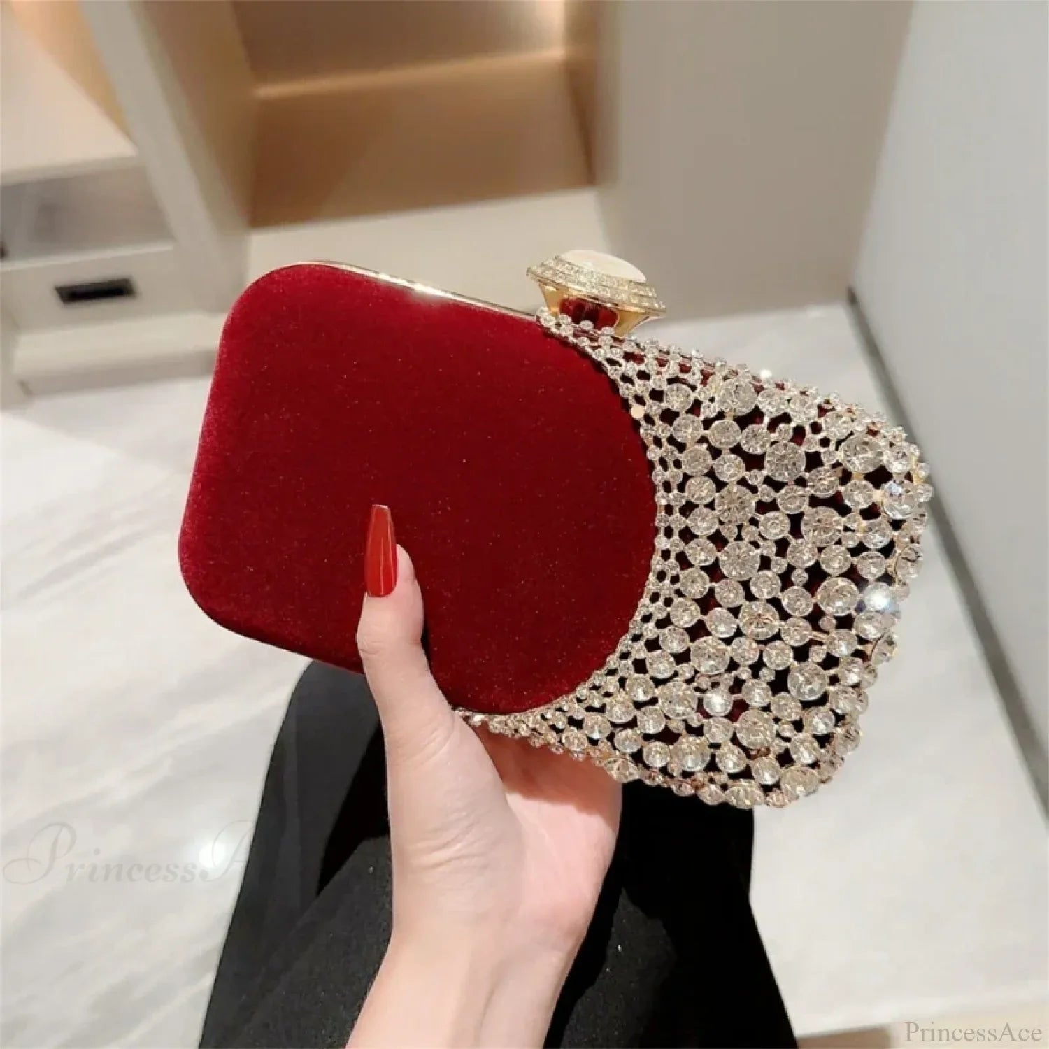 Glitter Clutch Phone Wallet Wristlet