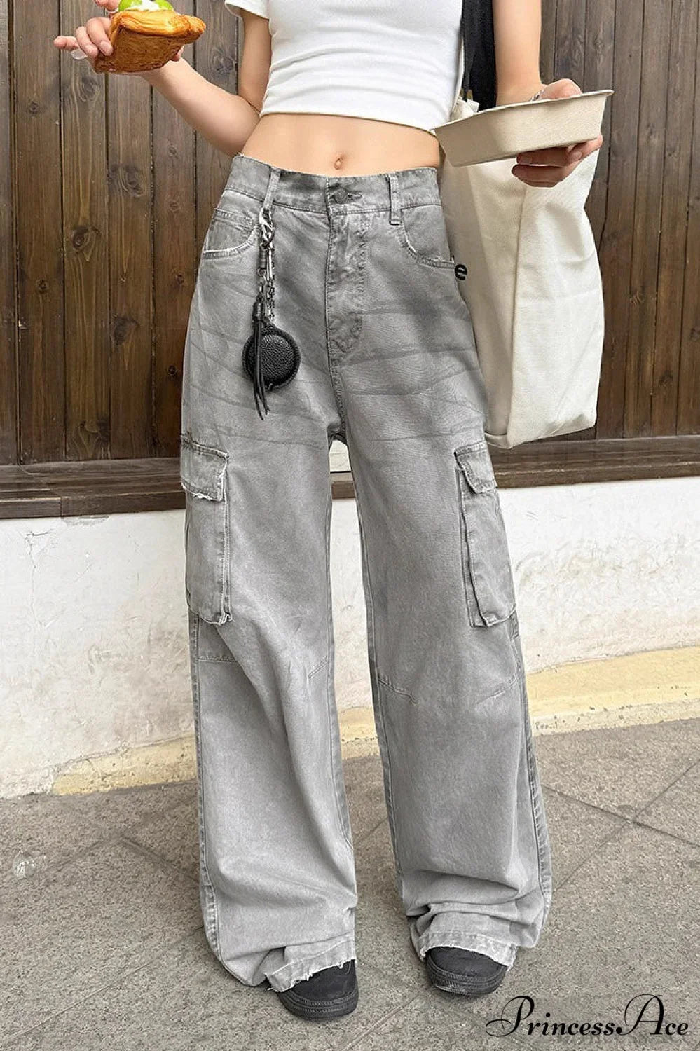 Graffiti Mehrfach-Taschen Mikro-Ausgestellte Arbeitshose