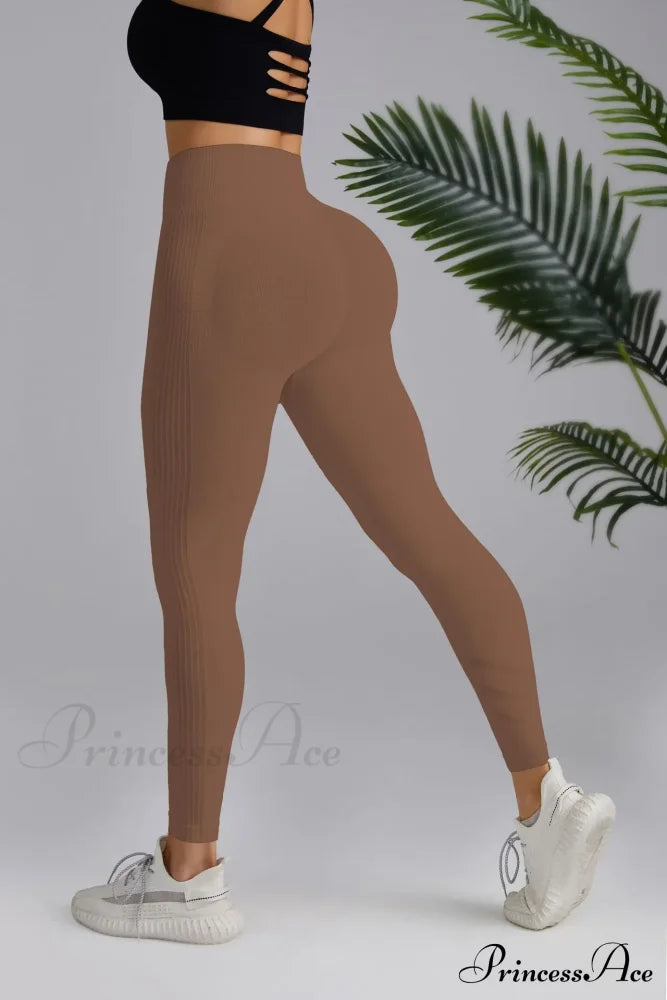High Elastic Knitting Gym Workout Legging