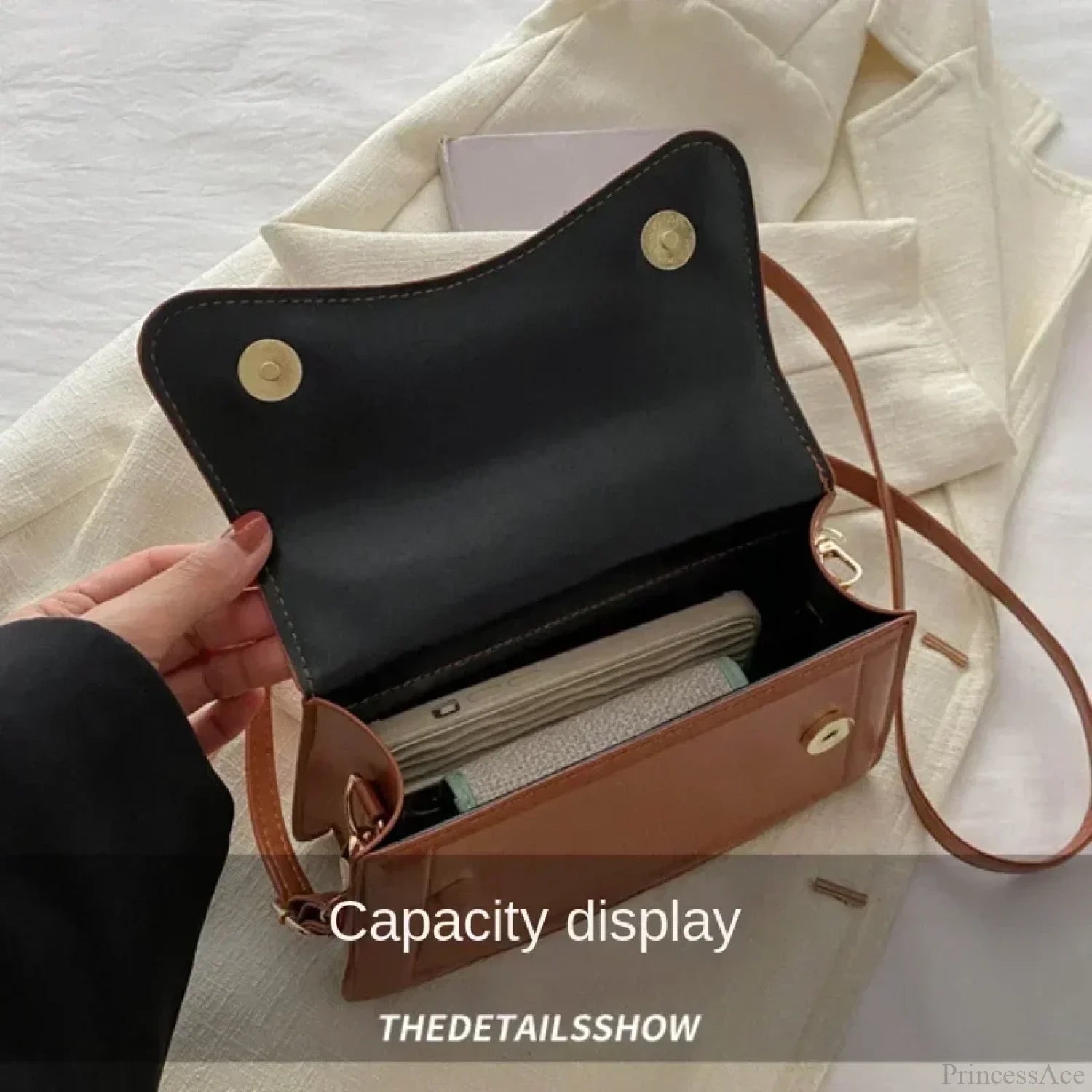 High-Quality PU Leather Small Crossbody