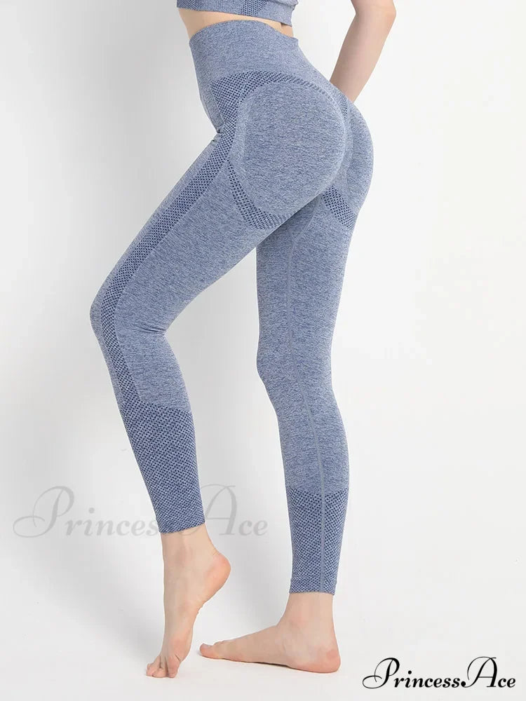 High Waist Seamless Push Up Butt Lifting Workout Legging