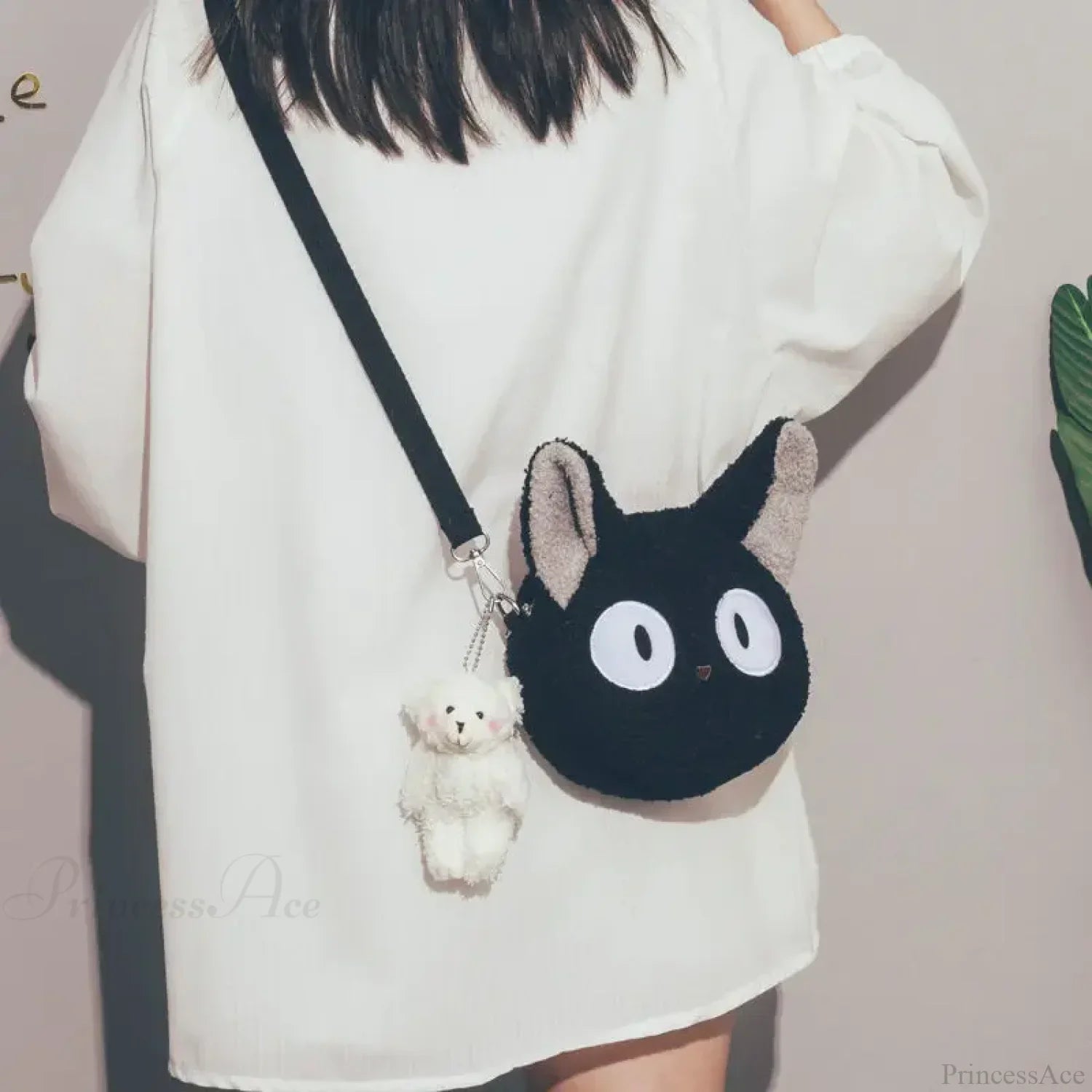 Kawaii Plush Cartoon Crossbody Bag