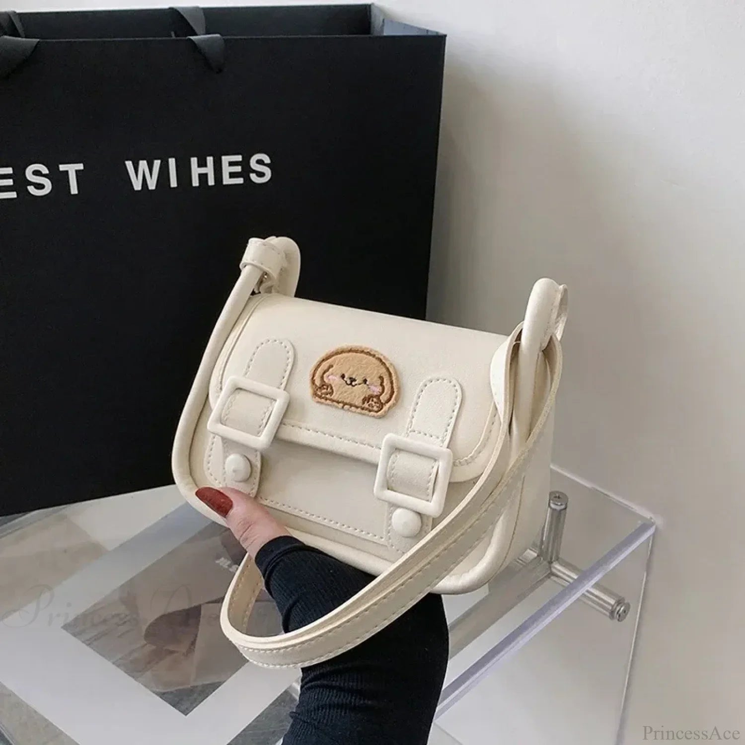 Roztomilá Sanrio Kuromi taška přes rameno