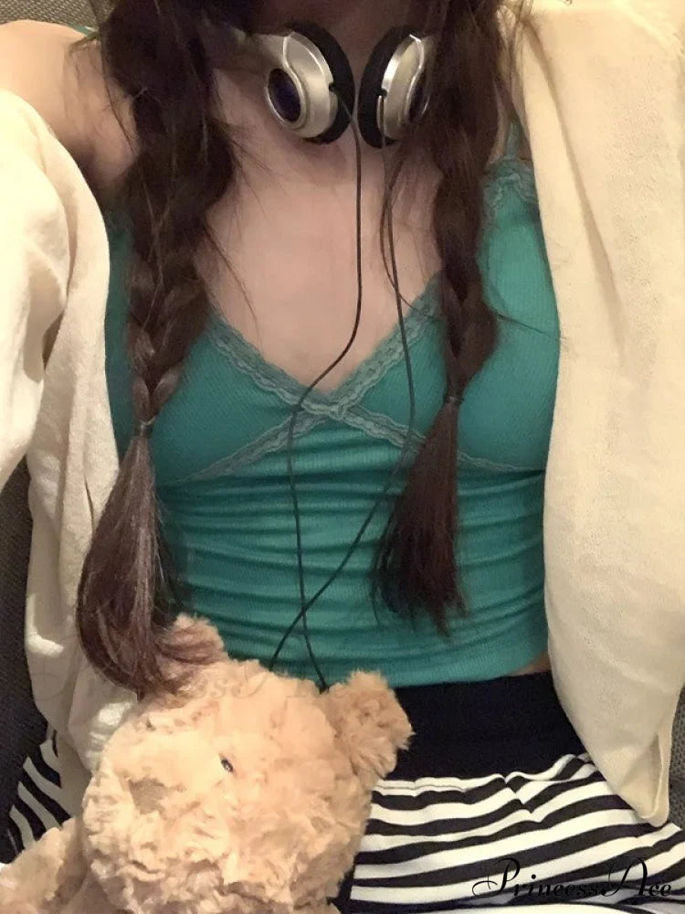 Lace Paneled Button Trendy Long Sleeve Knit Top