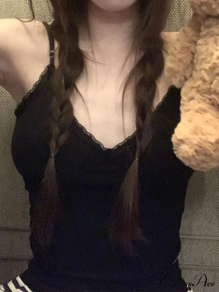 Maglia a maniche lunghe alla moda con pannelli in pizzo e bottoni