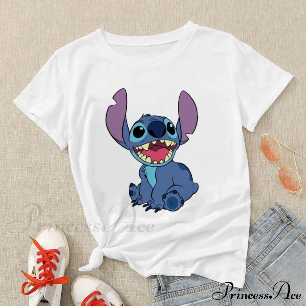 T-shirts imprimés mignons pour dames