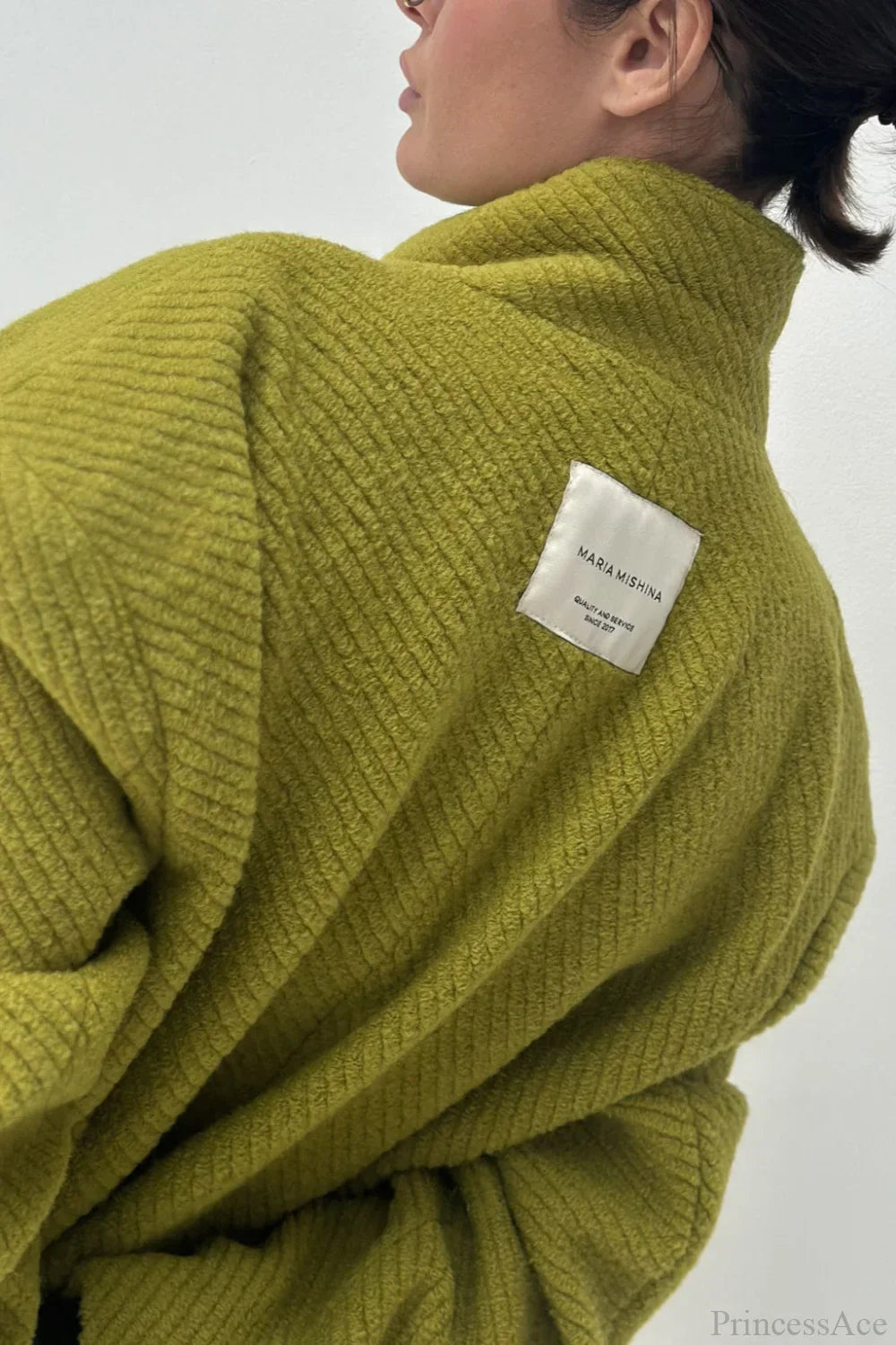 Loose Wool Blazer Warm Versatile Coat