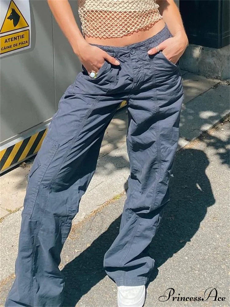 Low Waisted Y2K Grunge Baggy Jeans