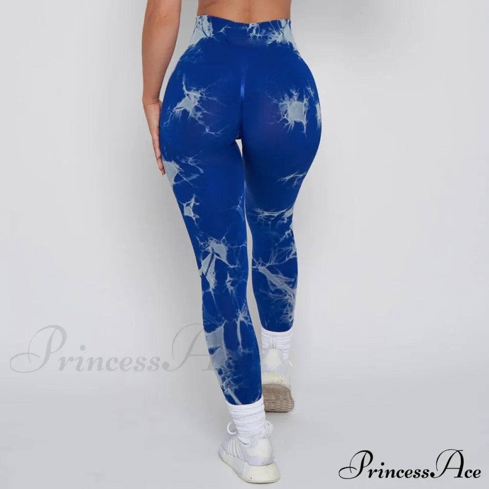 New Lightning Marble Scrunch Butt Leggings