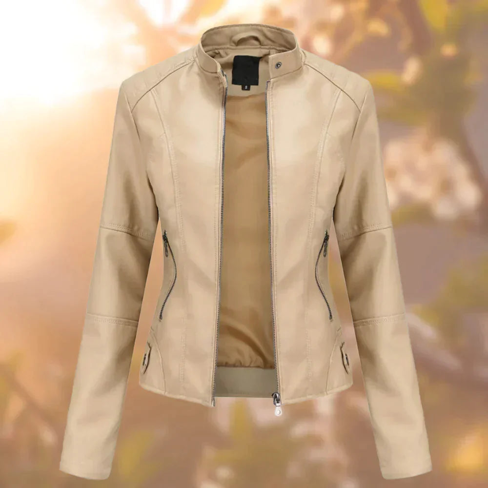 Niki – Veste en similicuir femme style motard