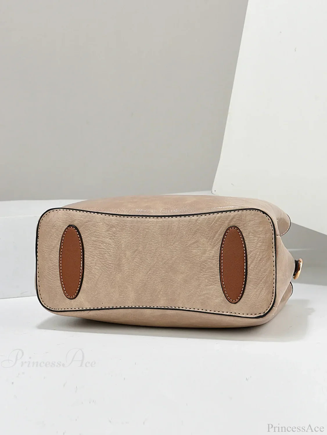 Bolso cruzado sencillo de color puro para mujer mayor