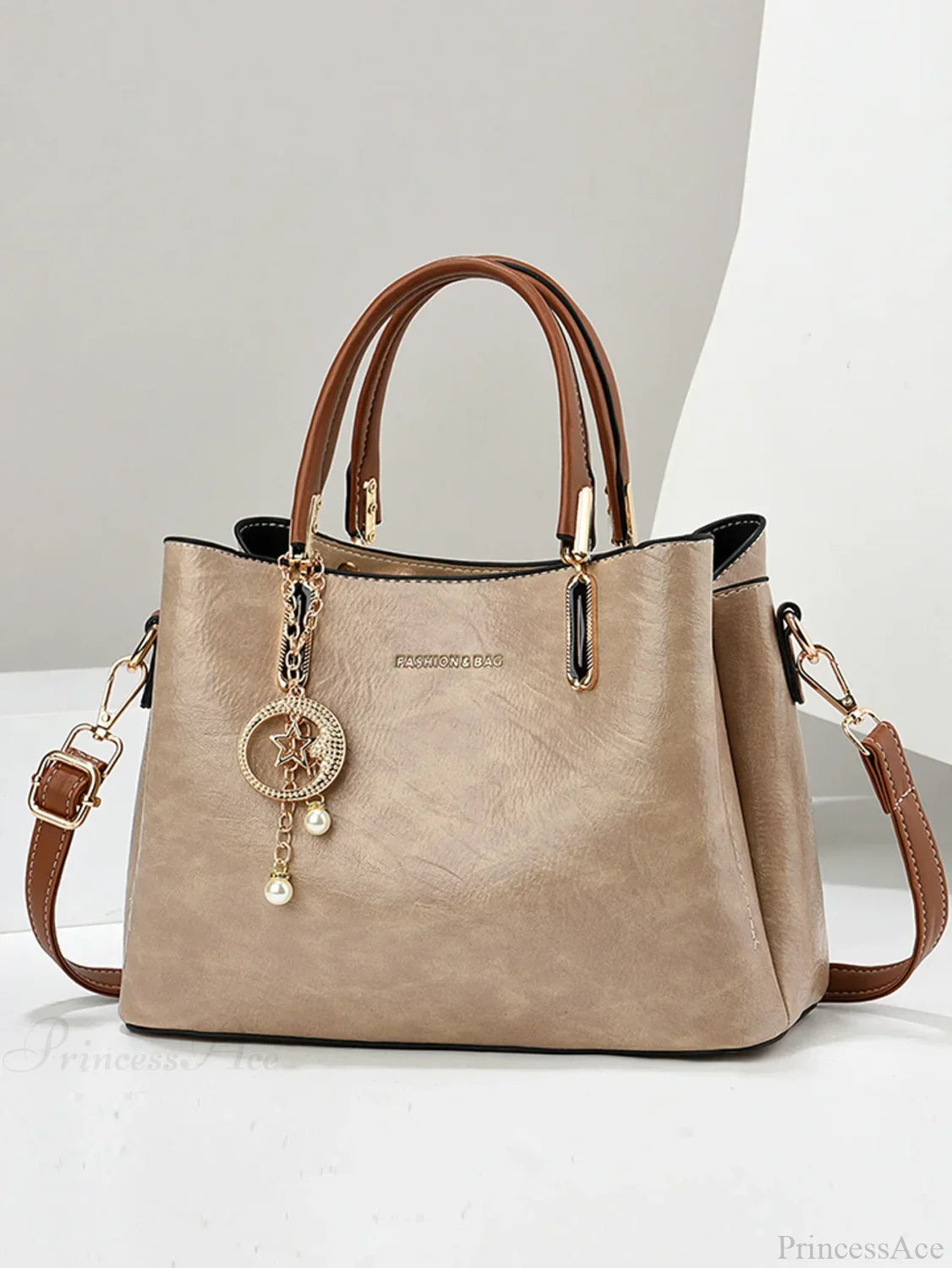 Pure Color Simple Senior Women's Crossbody Handbag