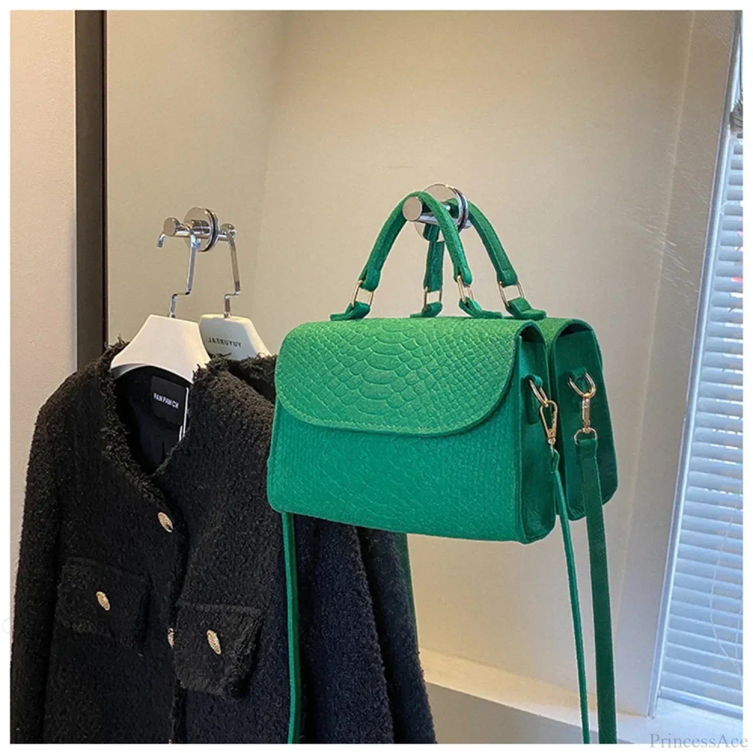 Retro Luxury Square Designer Crossbody