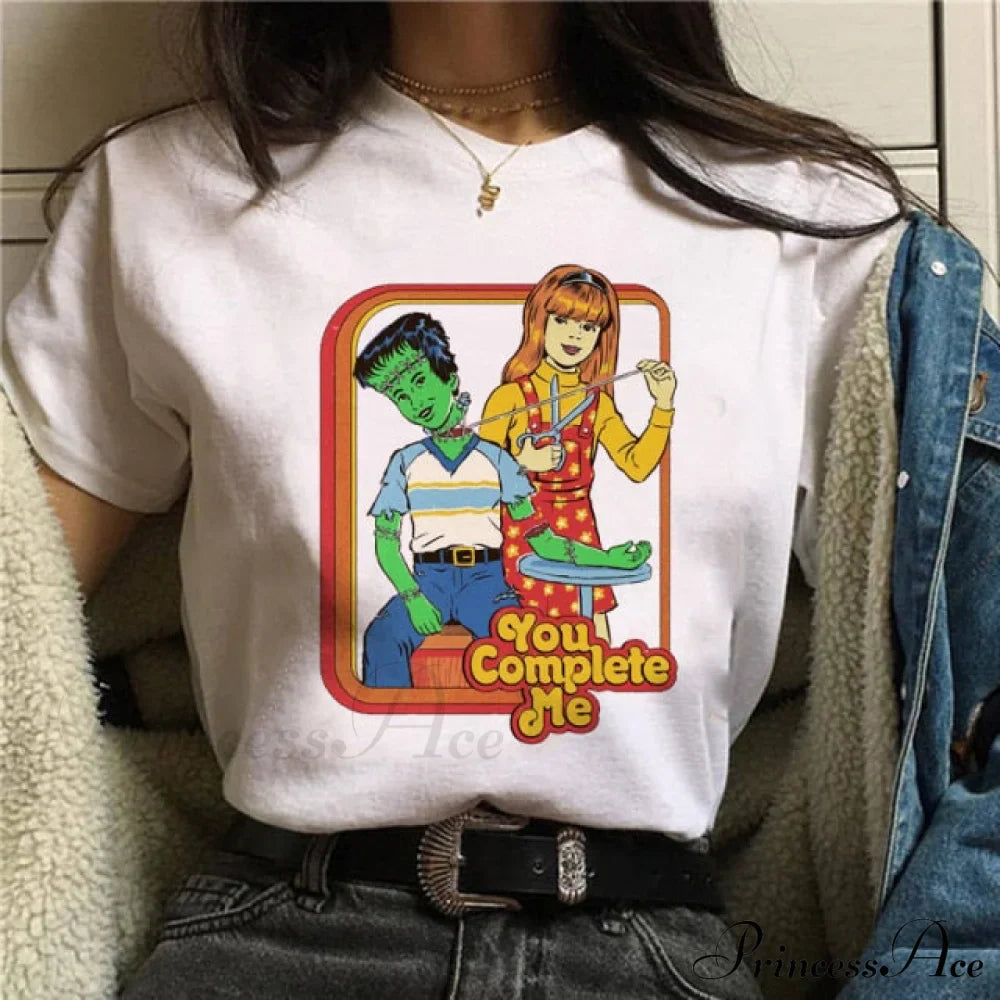 Satan Horror Demon Death Scary Devil Funny T-shirt