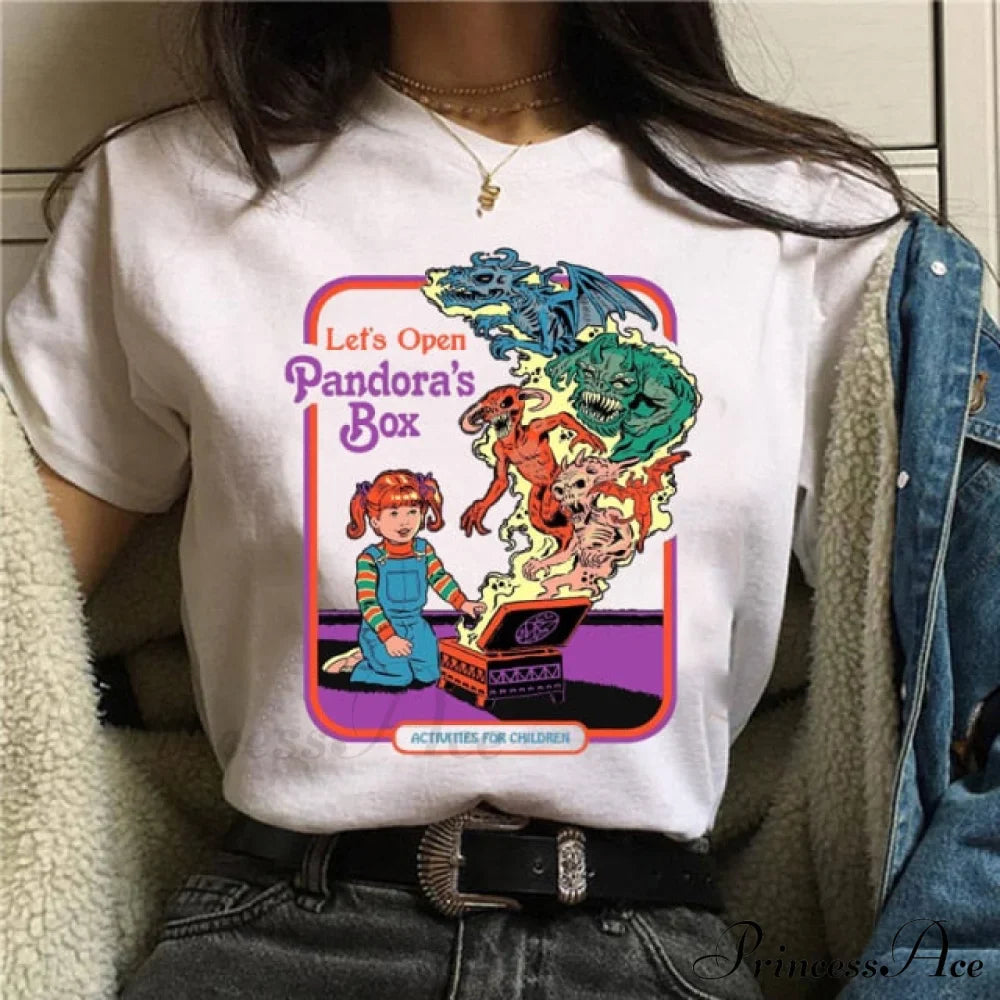 Satan Horror Demon Death Scary Devil Funny T-shirt