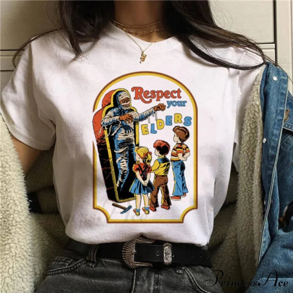 Satan Horror Demon Death Scary Devil Funny T-shirt