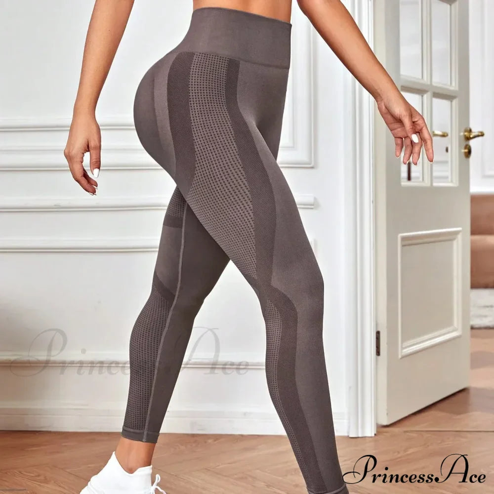 Seamless High Elastic Knitting Gym Fashion Legging