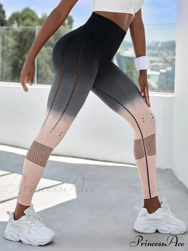 Seamless Sports Push Up Waist Yoga Gym Clothing Legging