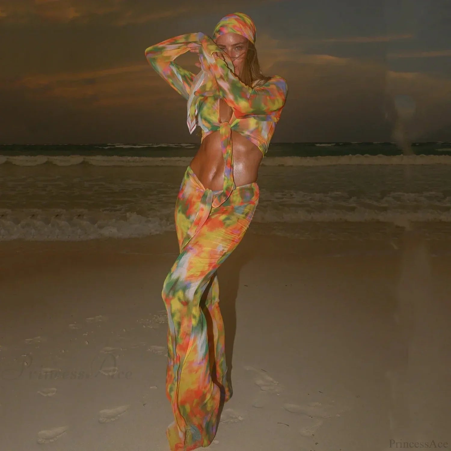 Sexy Bikini Set with Push Up Bottom Two Piece Swimsuit