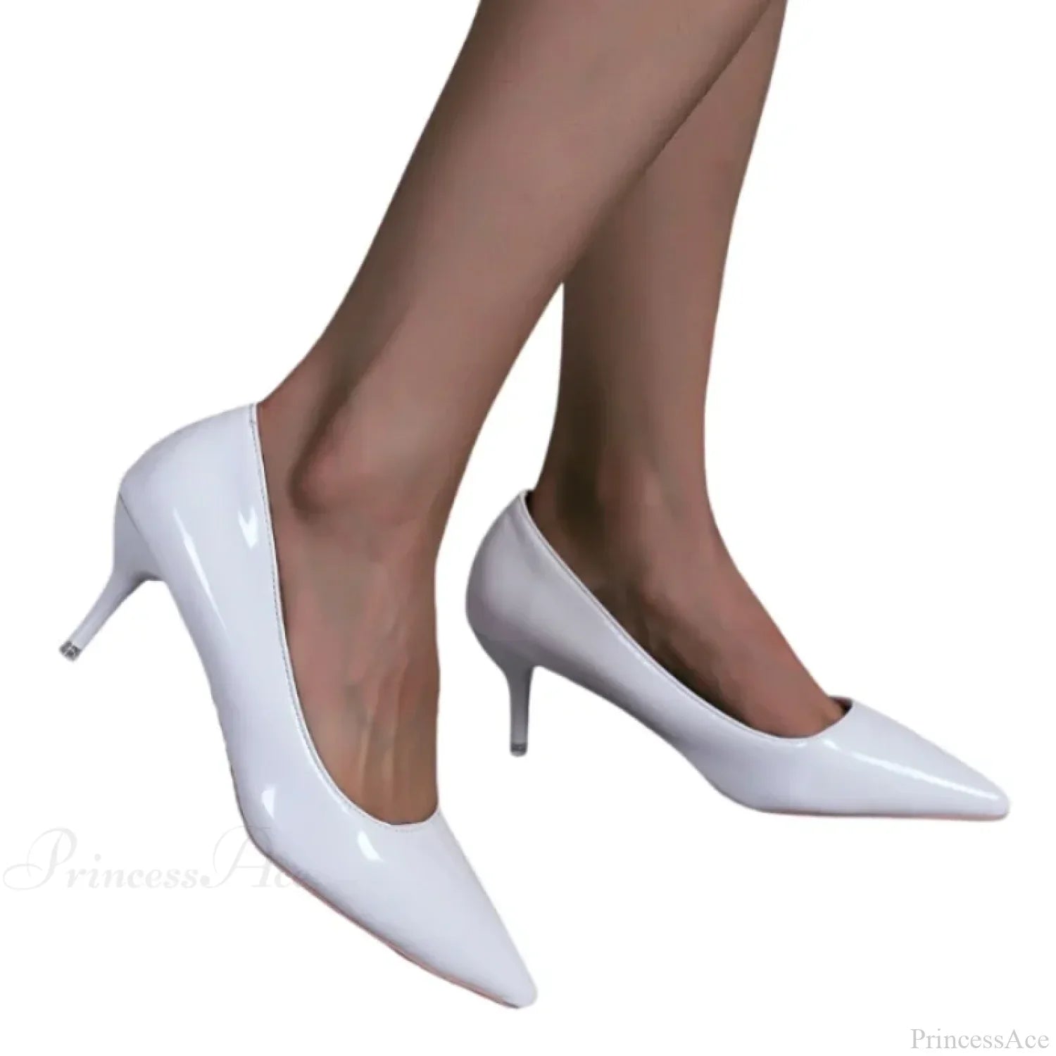 Sandália Sexy Apontada para Festa, Boca Rasa, Elegante, Tendência de Outono, Tamanho Grande, Salto Baixo