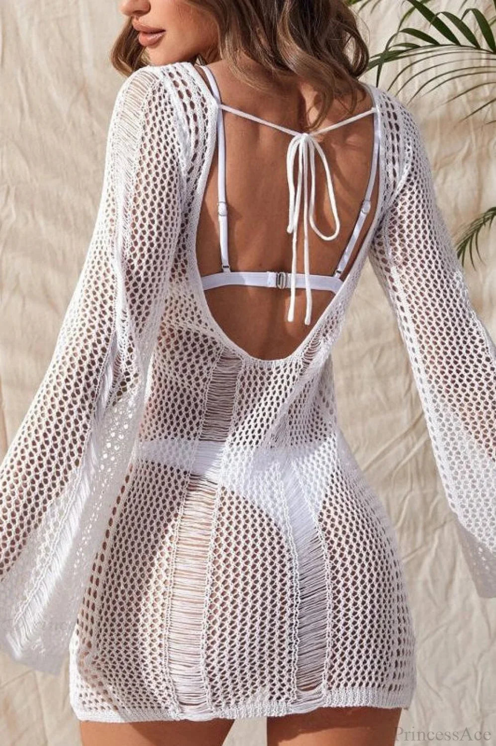 Sexy Sheer Chiffon V-Neck Blouse