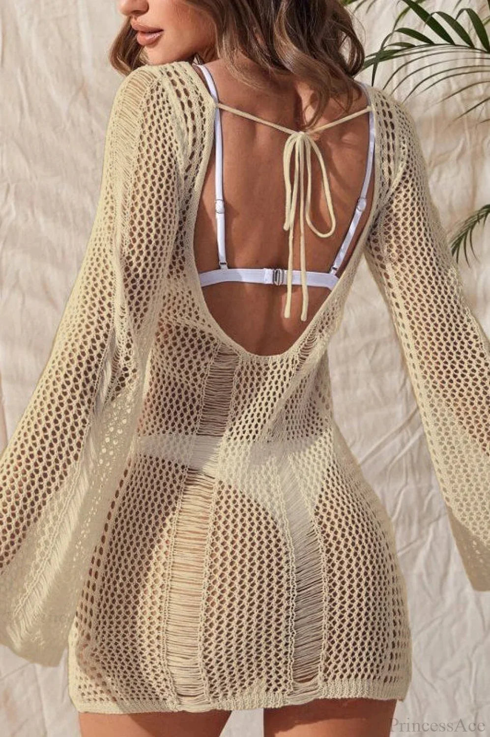 Sexy Sheer Chiffon V-Neck Blouse