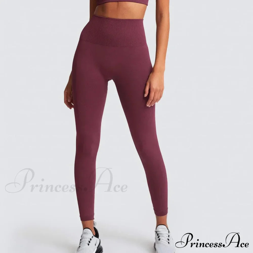 Sport Seamless High Waist Yoga Butt Lift Legging