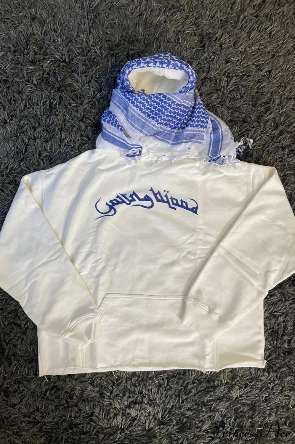 Street Trendy Headscarf Design Hoodie