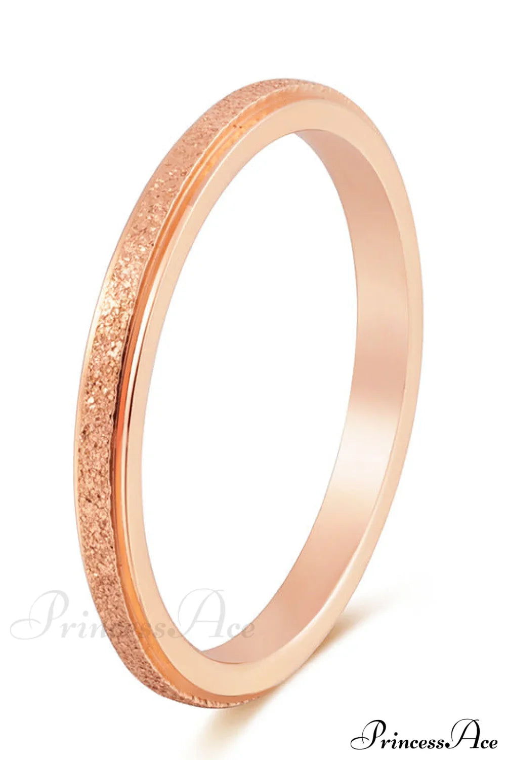 Titanstahl Minimalistische Einfache Geschlossene Ringe