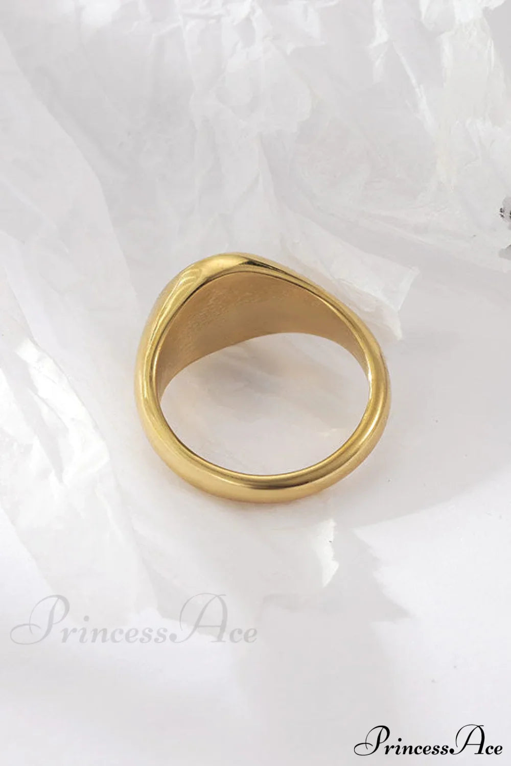 Titanstahl Natürliche Opal Geschlossene Ringe