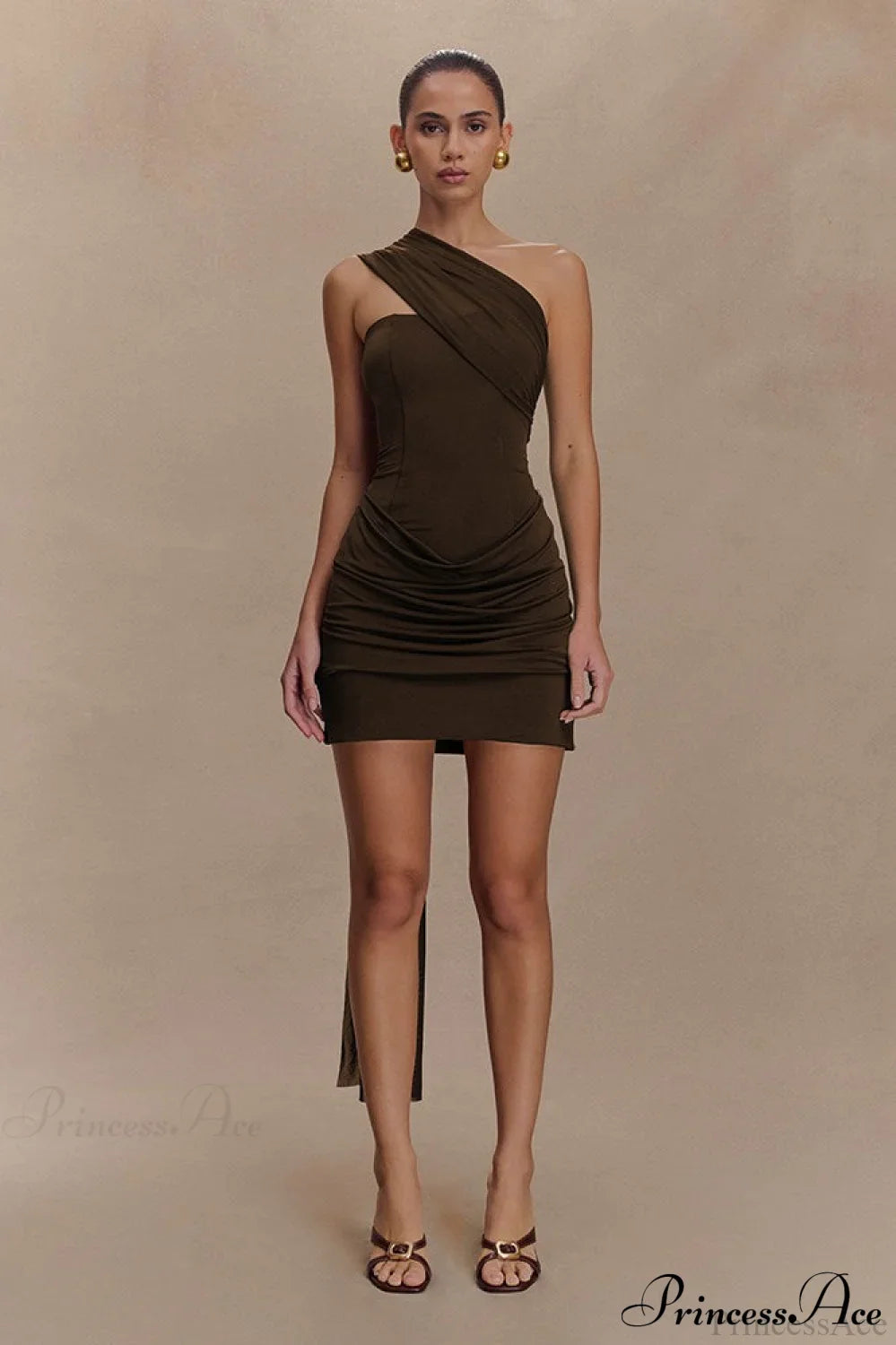 Tüllschärpe trägerloses eng anliegendes Festkleid