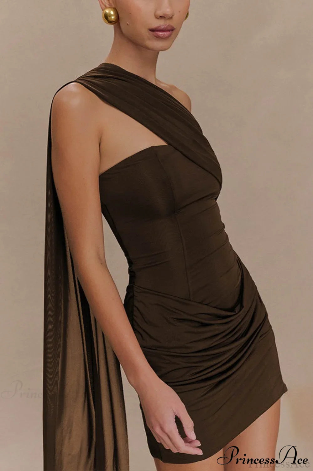 Tüllschärpe trägerloses eng anliegendes Festkleid