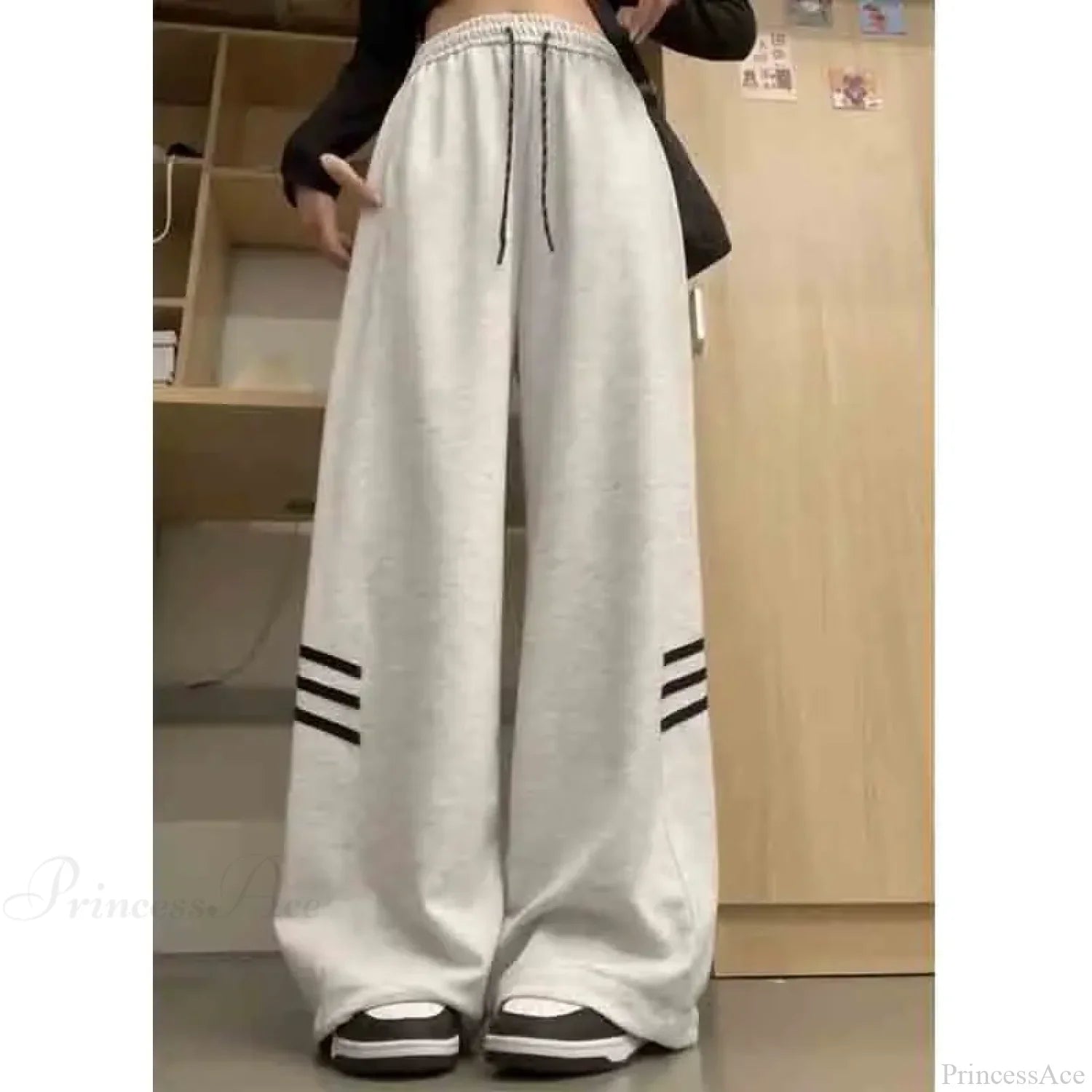 Vintage Stripes Loose Casual Pants