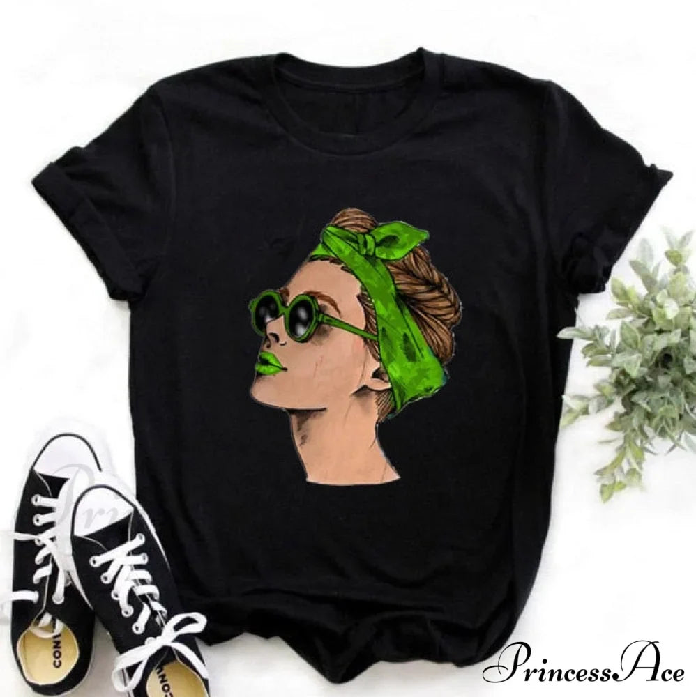 T-shirt décontracté à motif floral