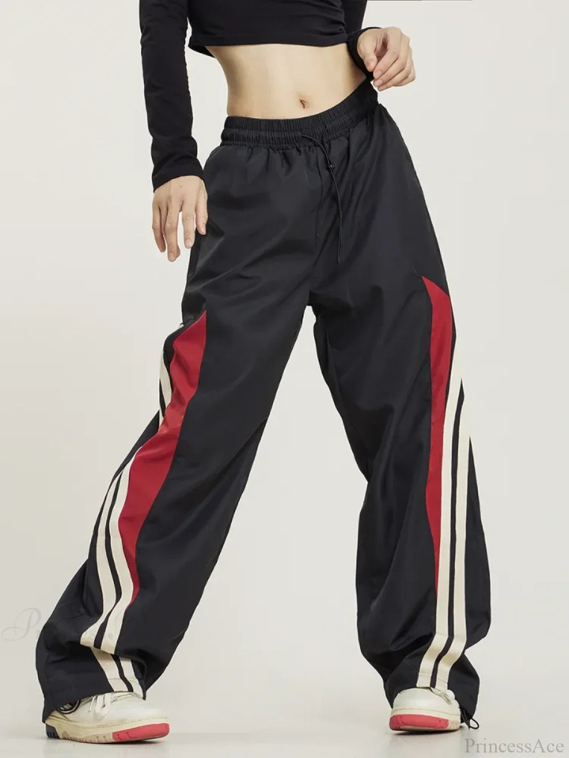 Y2K Black Oversized Baggy Pants
