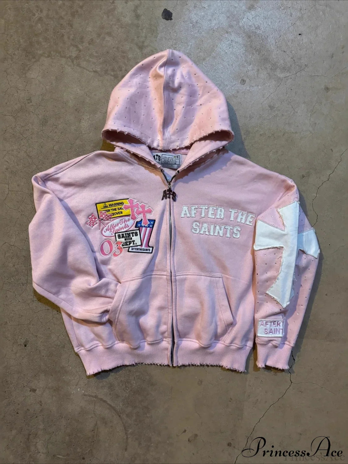 Y2K Letter Print Street Casual Hoodie