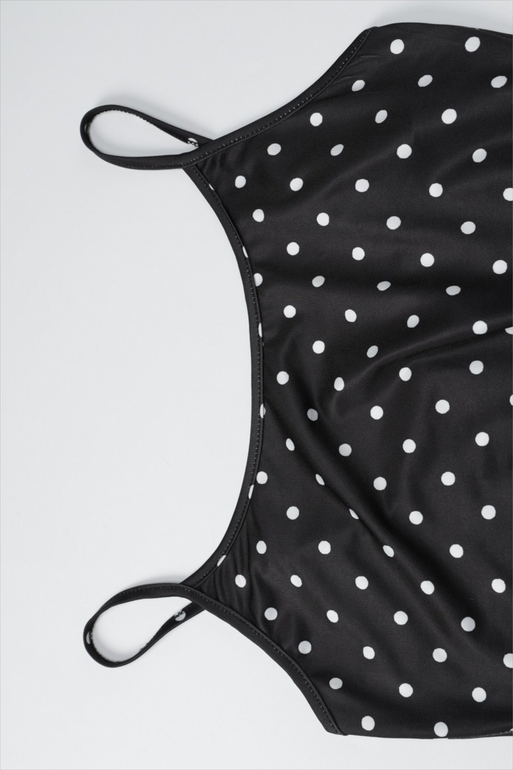 Polka Dot Cami Bodycon Slim Maxi Dress