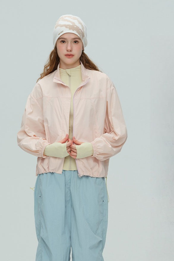 Wasserdichte leichte Jacke für Wandern, Laufen und Sport im Freien