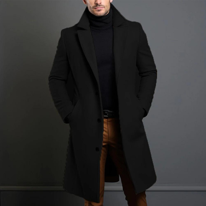 Lusso – Manteau laine homme haut de gamme