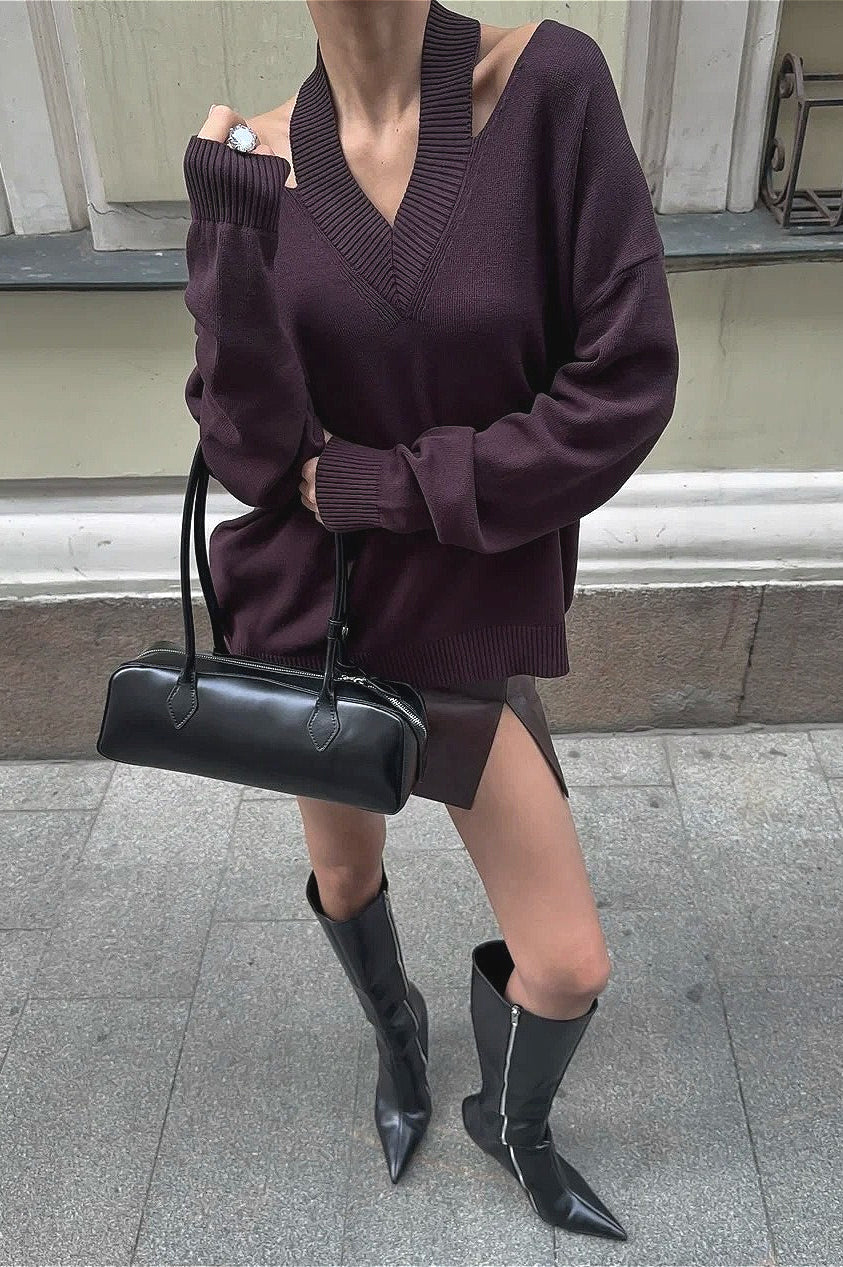 Vintage Halter Off Shoulder Blouse