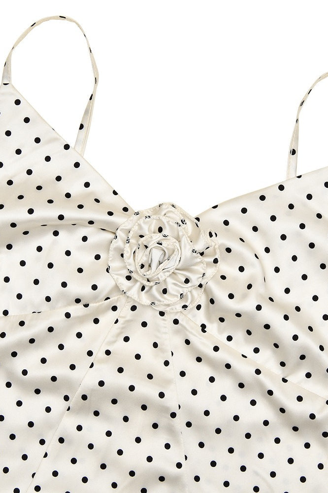 Abito lungo aderente con spalline sottili e schiena scoperta stampato