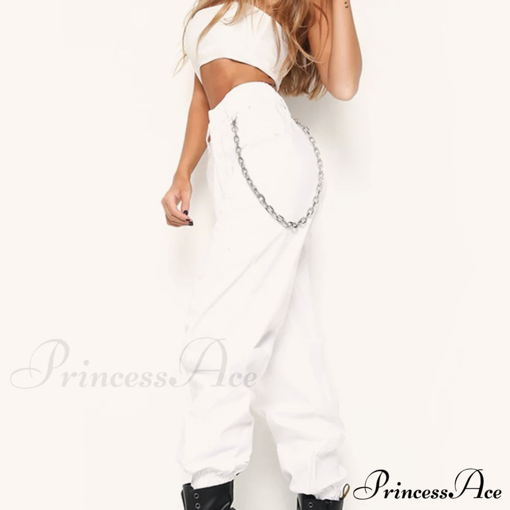 Chain Loose Streetwear Pants
