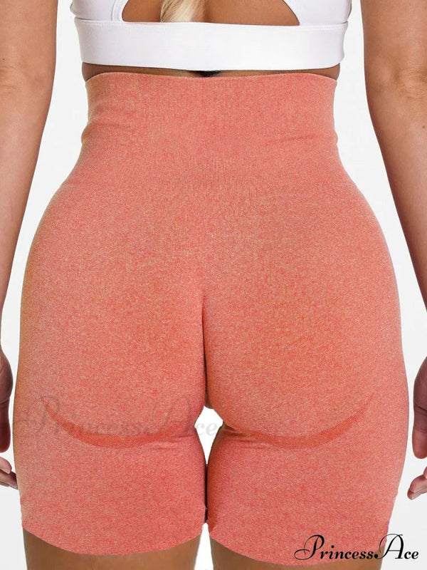 Sport Slim Shorts Seamless Leggings